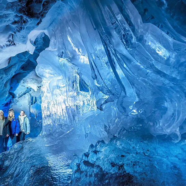 Adventure Inside a Glacier