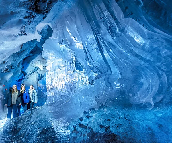 Adventure Inside a Glacier