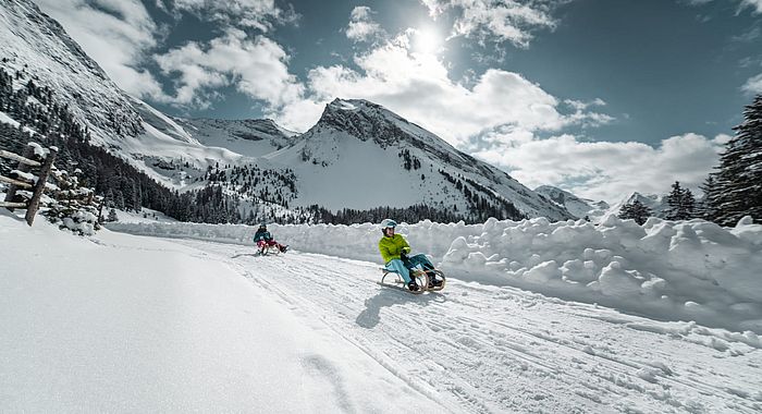 Tobogganing