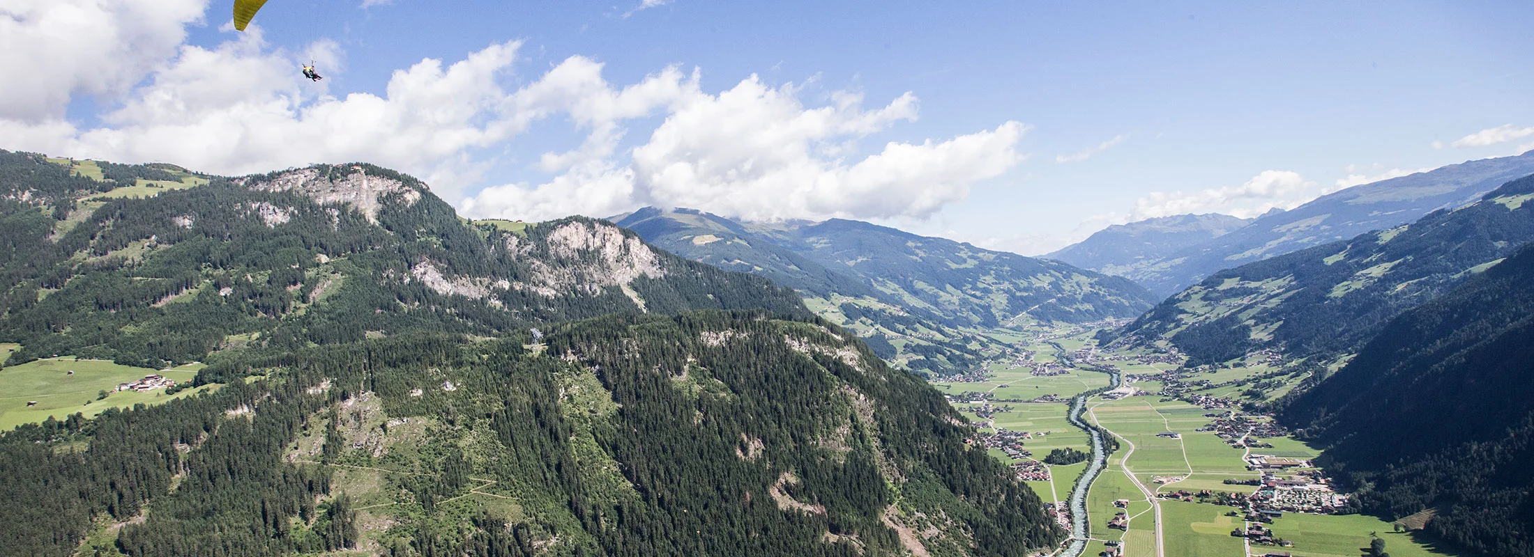 Parasailing Tux im Zillertal