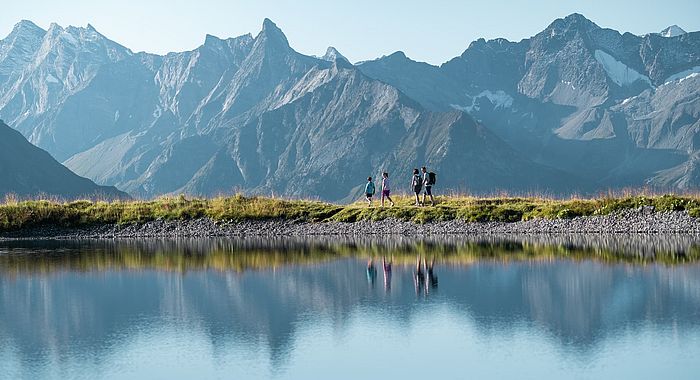 Hiking in the Zillertal