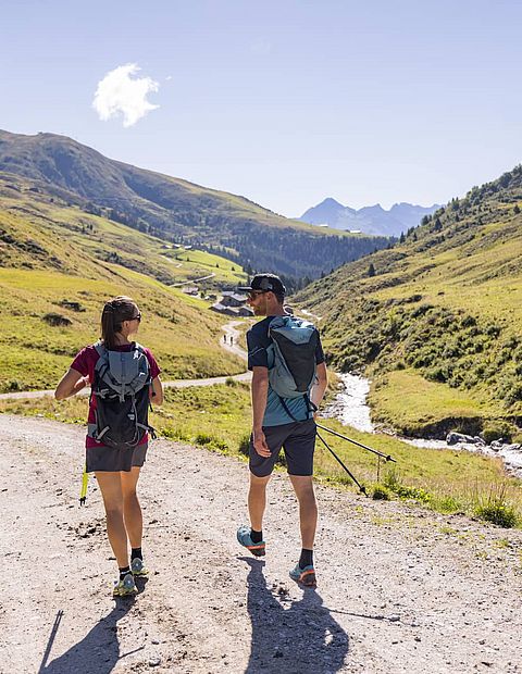 Hiking in the Tuxer valley