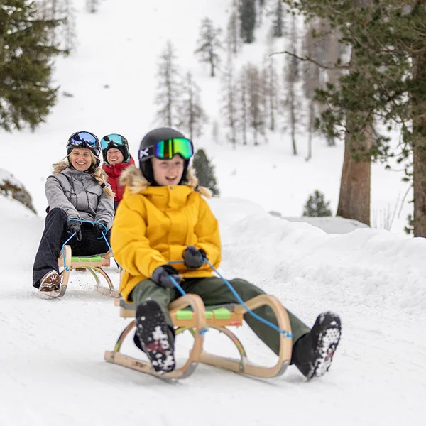Tobogganing