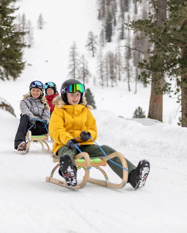 Tobogganing