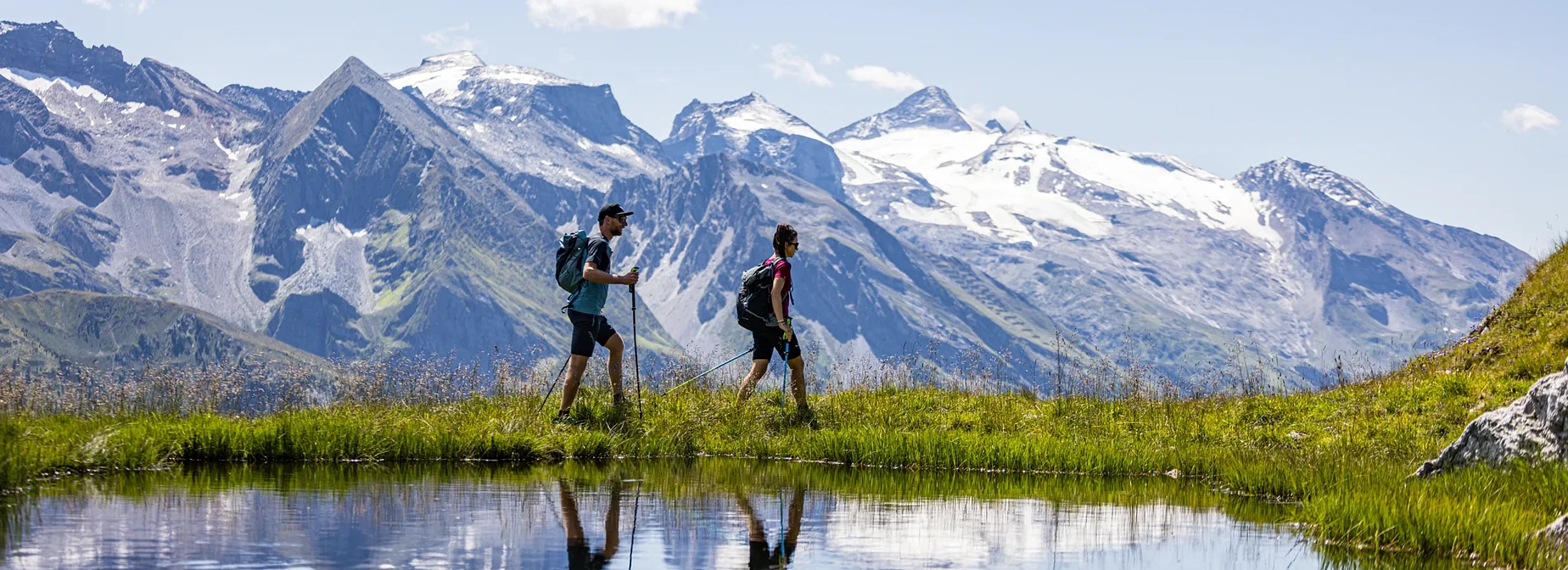 Spring walk in Tux in the Zillertal