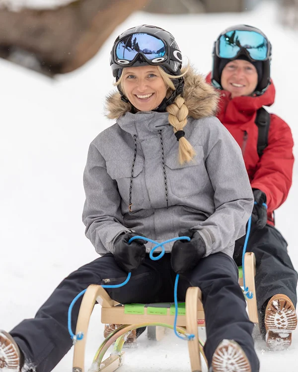 Tobogganing