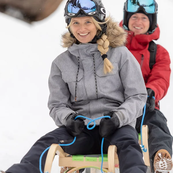 Tobogganing