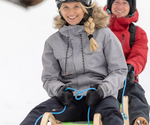 Tobogganing