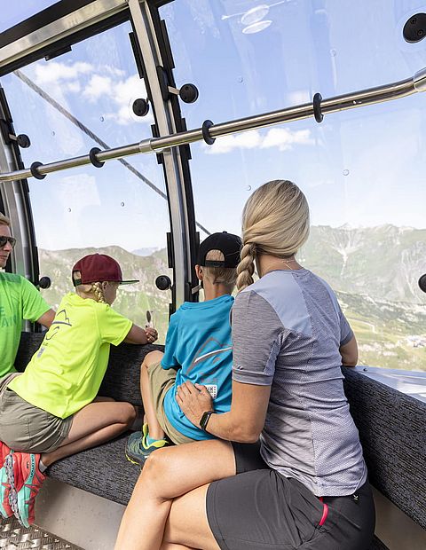 Bergbahnen im Sommer