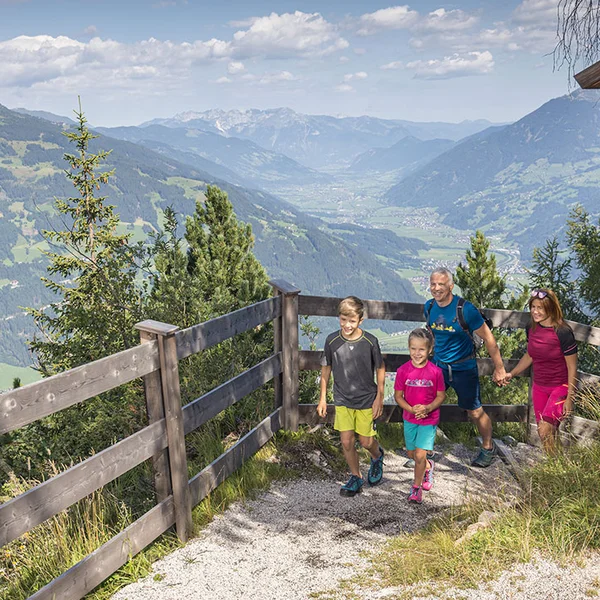 Hiking in the Zillertal