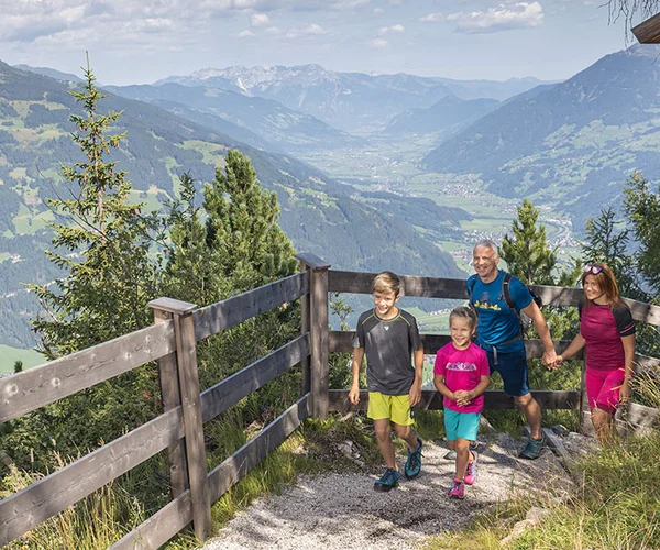 Hiking in the Zillertal