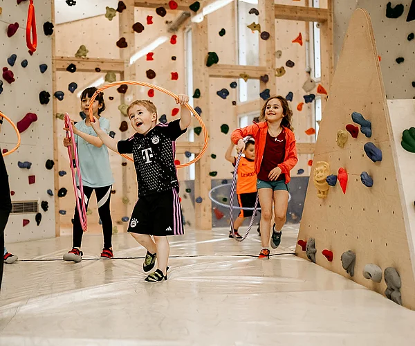 Climbing for brave kids