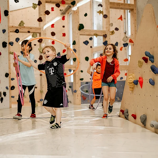 Climbing for brave kids