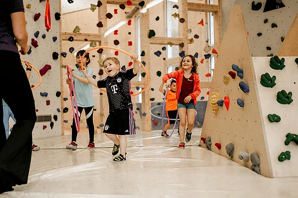 Climbing for brave kids