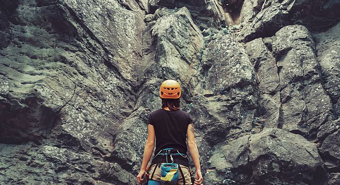 Climbing in the Zillertal