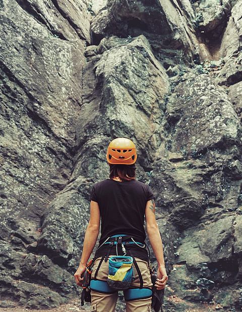 Climbing in the Zillertal